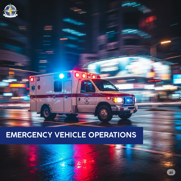 Emergency Vehicle Operations Course (EVOC) for Ambulance