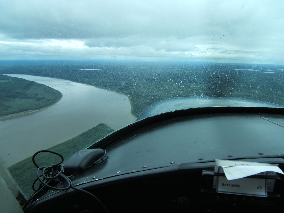 Enroute to Fort Simpson