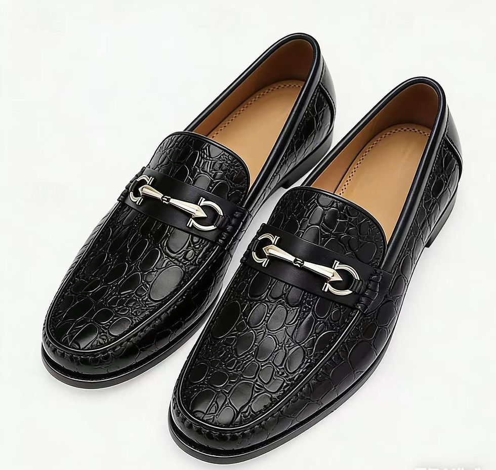 Thumbnail: Men's Formal Leather Slip-On Shoes