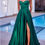 Thumbnail: Satin Bustier Dress 