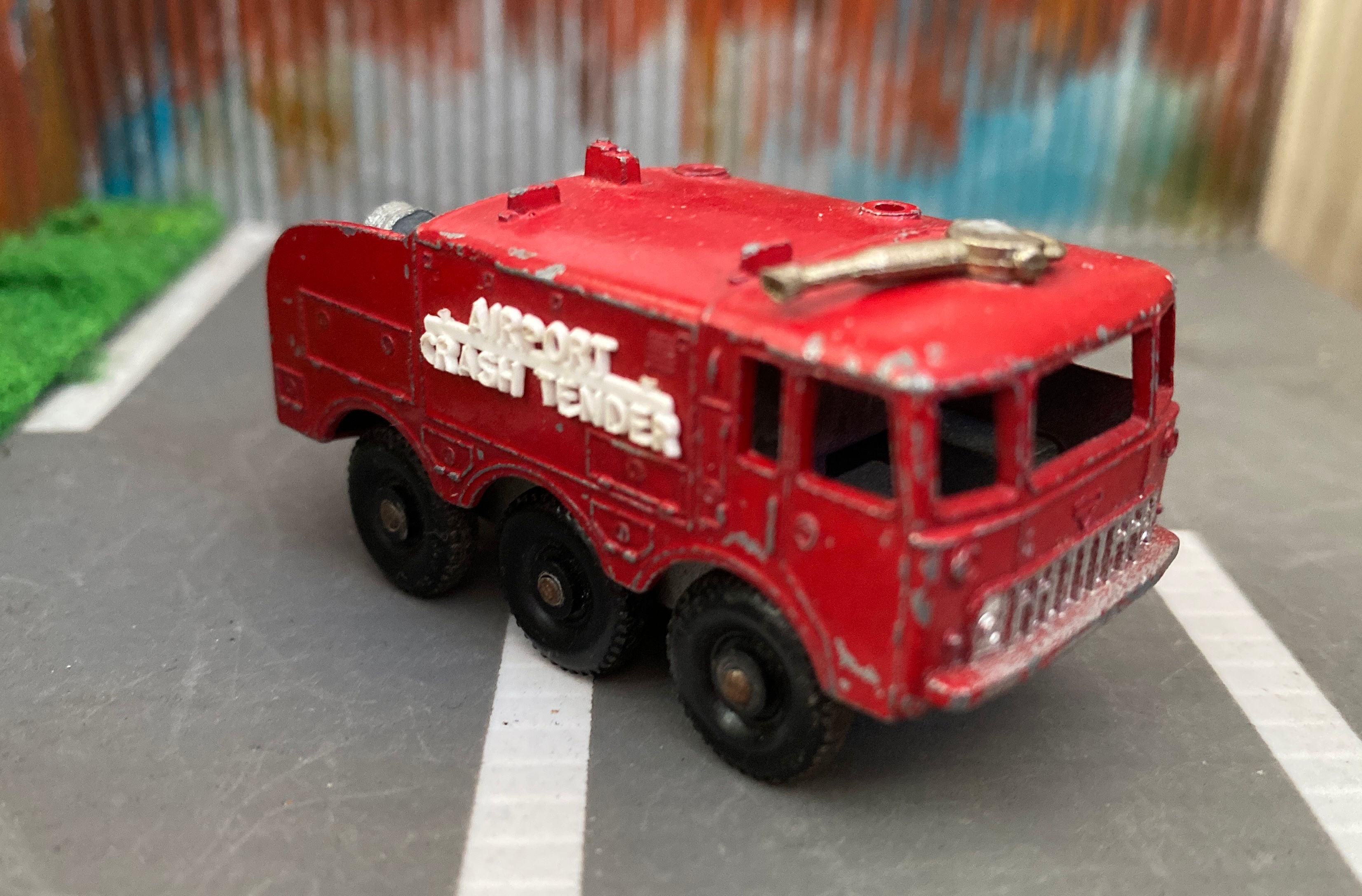 Foamite Crash Tender Fire