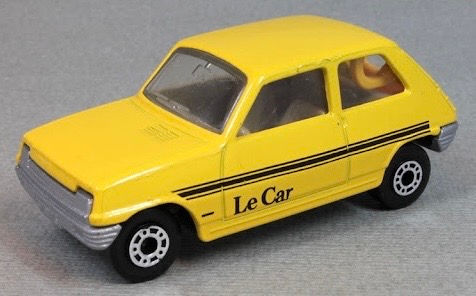 Renault 5TL ( Amarillo/Base Negra)