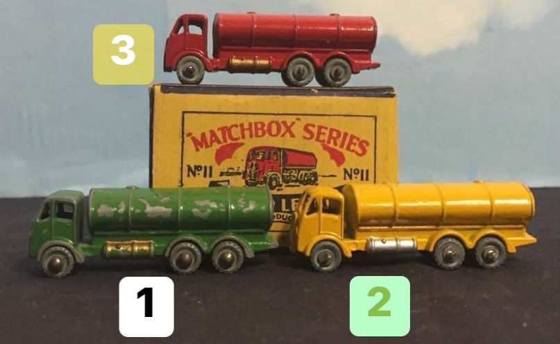 Miniatura: ERF Tanker Truck (Amarillo)
