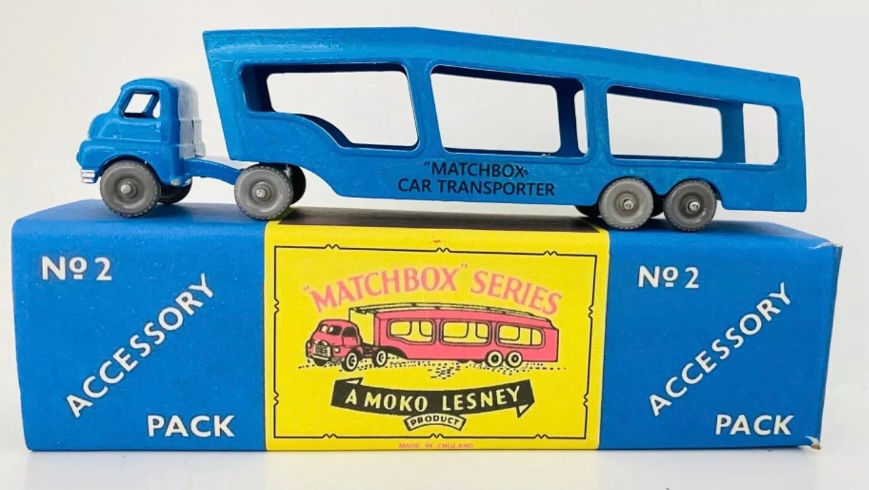 Bedford Car Transporter (A-2) Azul