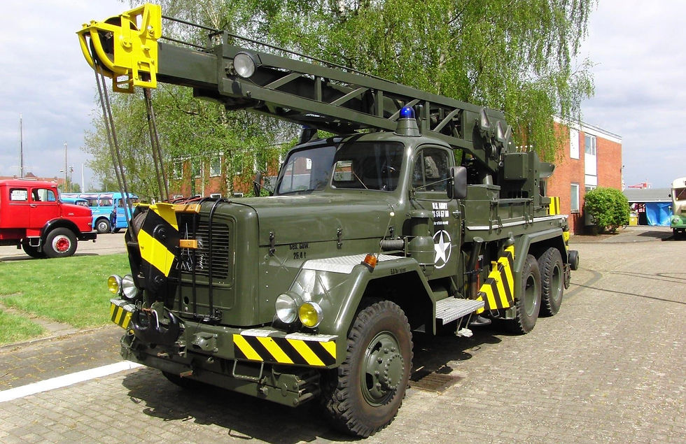 Miniatura: Magirus-Deutz Crane Truck Grúa 