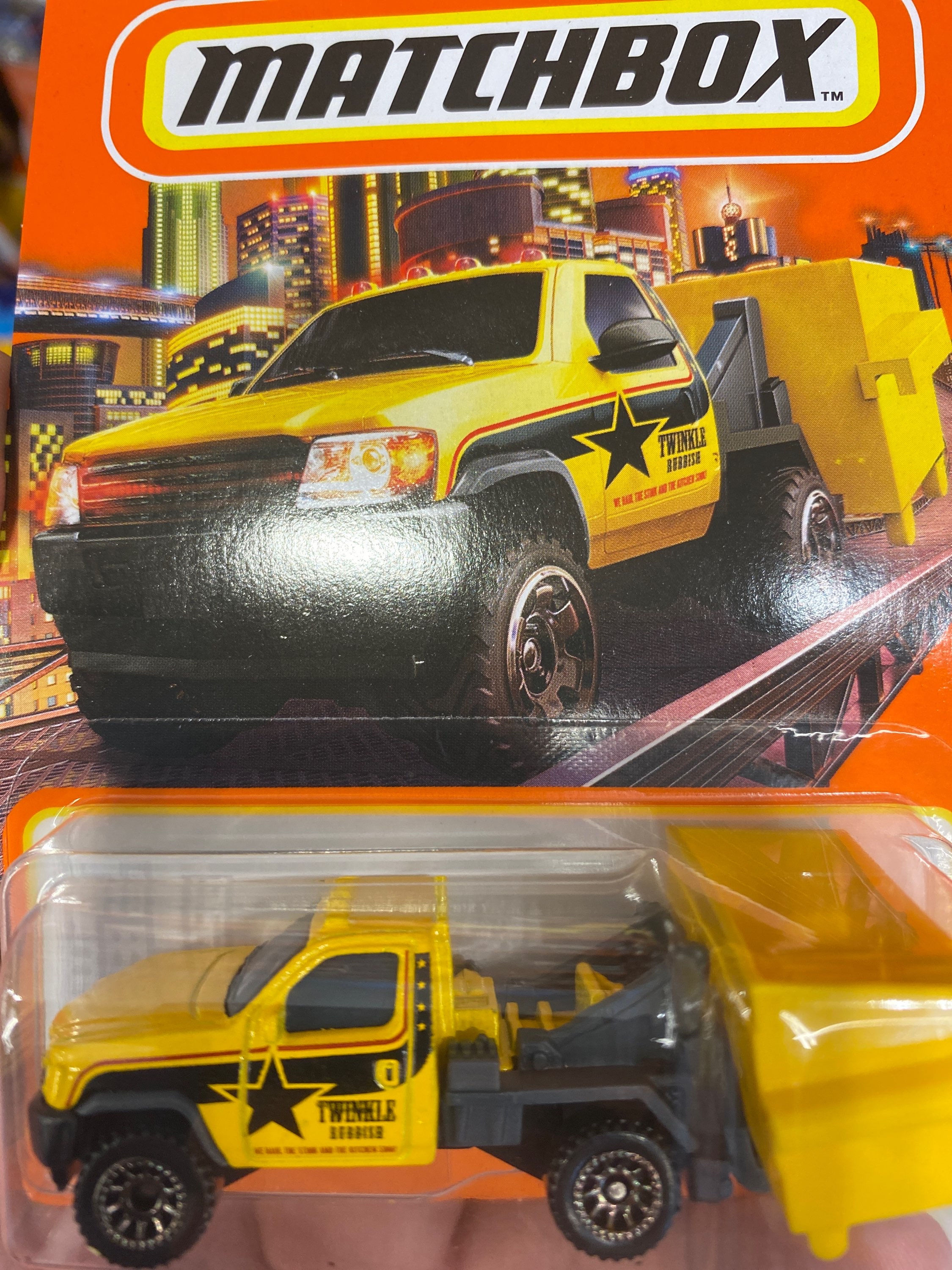 MBX Garbage Scout (amarillo)