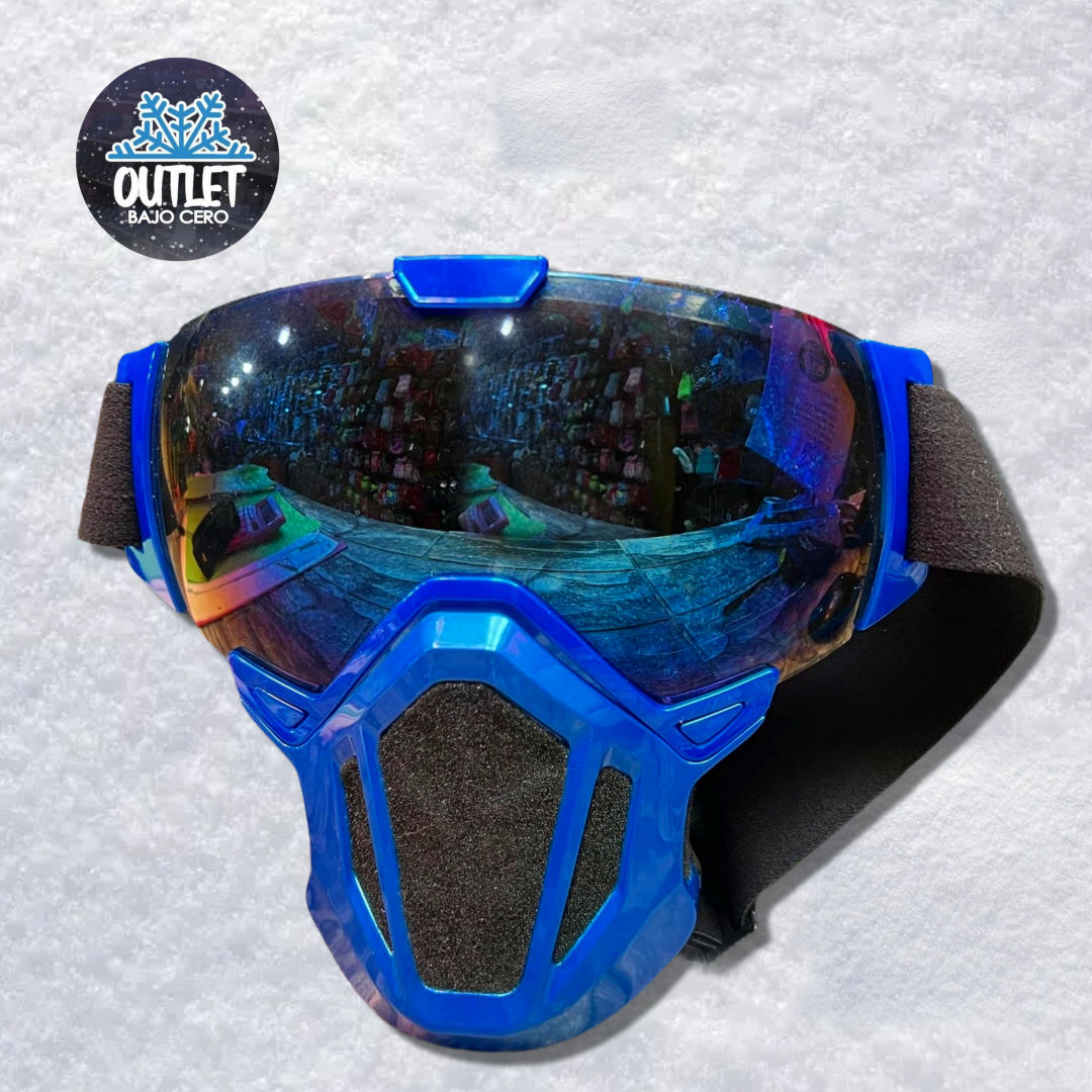 ANTIPARRAS CON PROTECTOR FACIAL DESMONTABLE