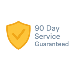 90 days service guaranteed for the work parts and labor