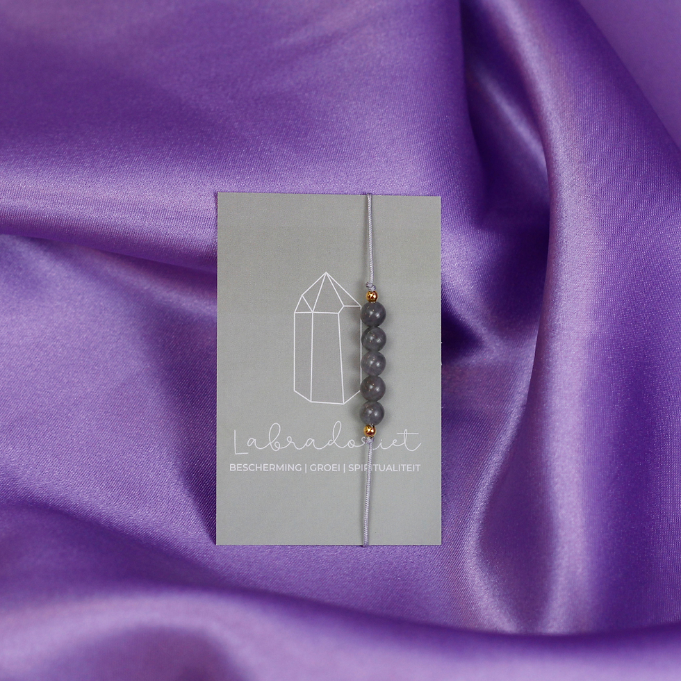 Armband basic - Labradoriet