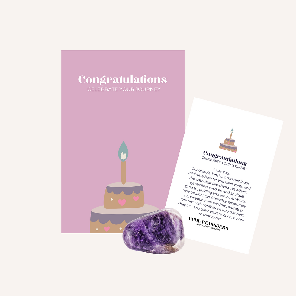 Stone MOMENTS - Congratulations