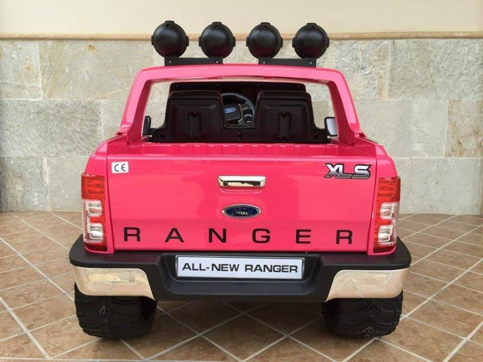 Miniatura: FORD RANGER PICKUP, 12V, ROSA METALIZADO