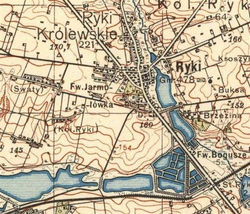 Ryki mapa 1937