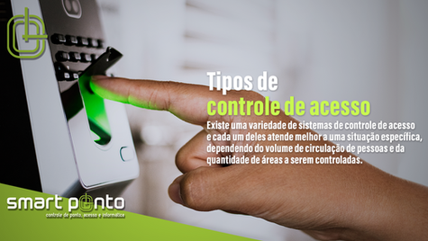 Tipos de controle de acesso.