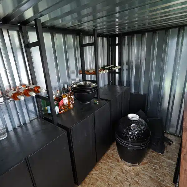 Container Bar 8 x 2 XL Anthracite RAL 7016 Ansicht 4