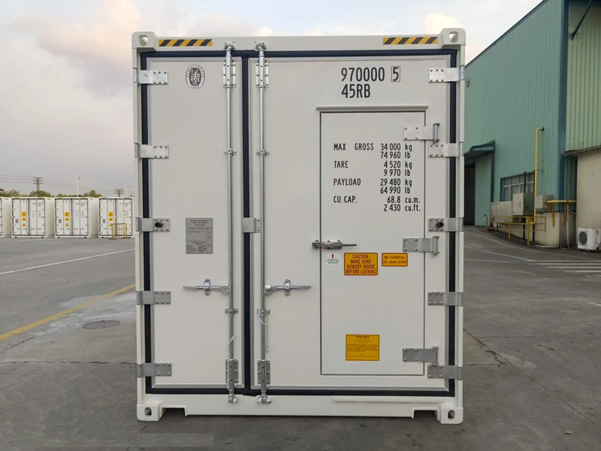 Conteneur maritime frigorifique 40'HC Reefer Ansicht 2