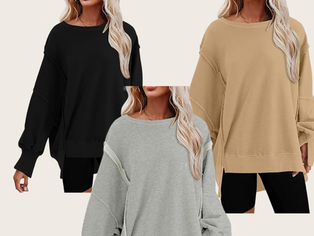 The Amazon Sweater I Can’t Stop Wearing — Cozy, Oversized & Perfect for Busy Mom Days