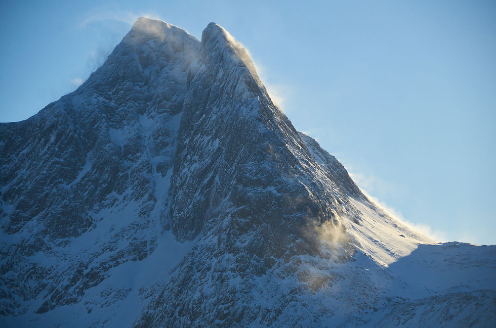 #14. Mountain Top, Senja Island, February 2017