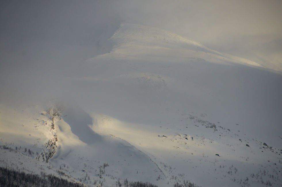 #17. Snow Mountain, Trøms Province, Northern Norway, February 2017