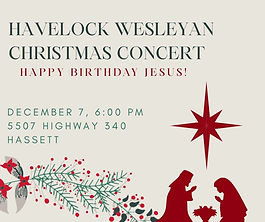 Havelock Wesleyan Christmas Concert