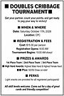 Doubles Cribbage Tournament