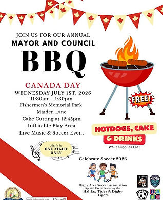 Digby Mayor & Council’s Canada Day BBQ 
