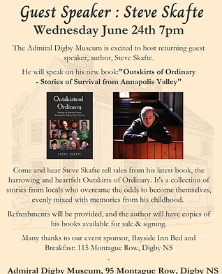 Author Steve Skafte book launch