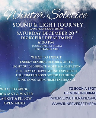 Winter Solstice Sound and Light Journey