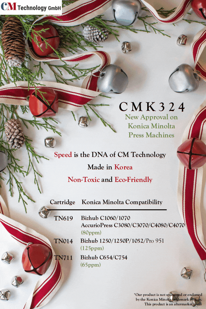 CMK 324 for remanufacturing KM TN619, TN014 &TN711 - CM Technology GmbH Toner Manufacturer