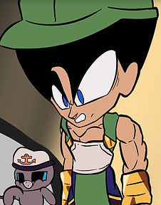 Golfinho Fofinho Com Roupa Verde.png