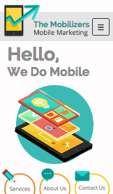 Se alla mallar website templates – Mobil marknadsföring