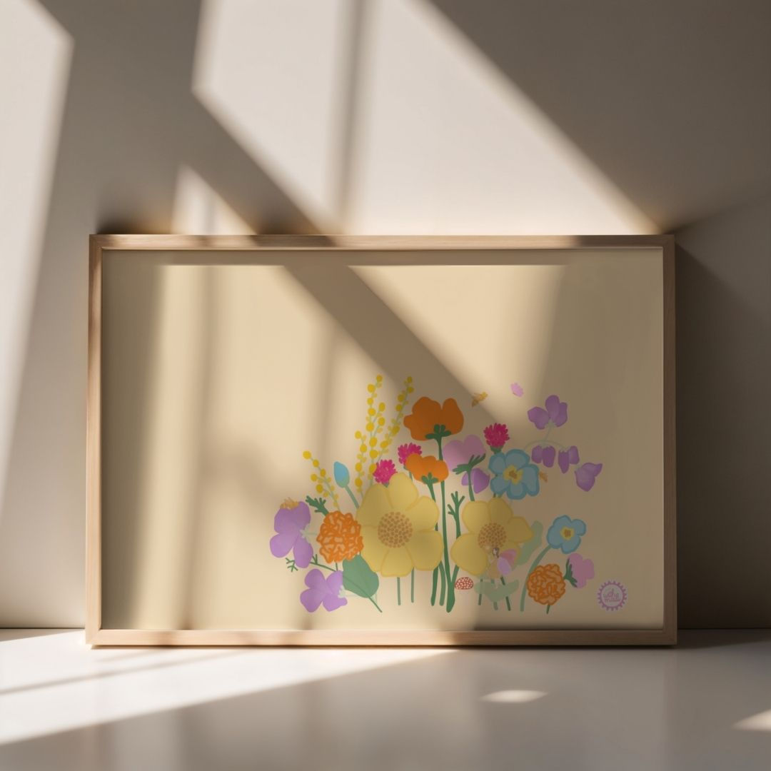 A3 Print Digital Download Fairy Garden