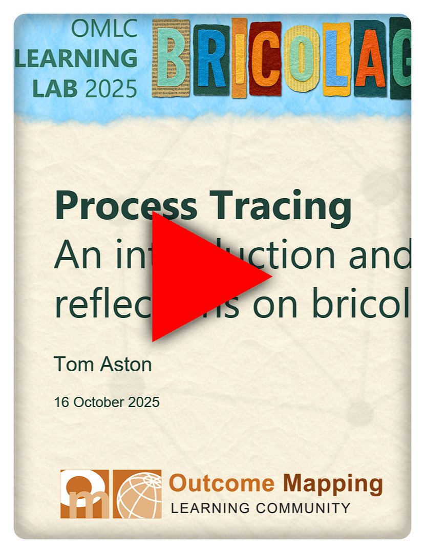 Process Tracing: an introduction and reflections on bricolage | Outcome ...