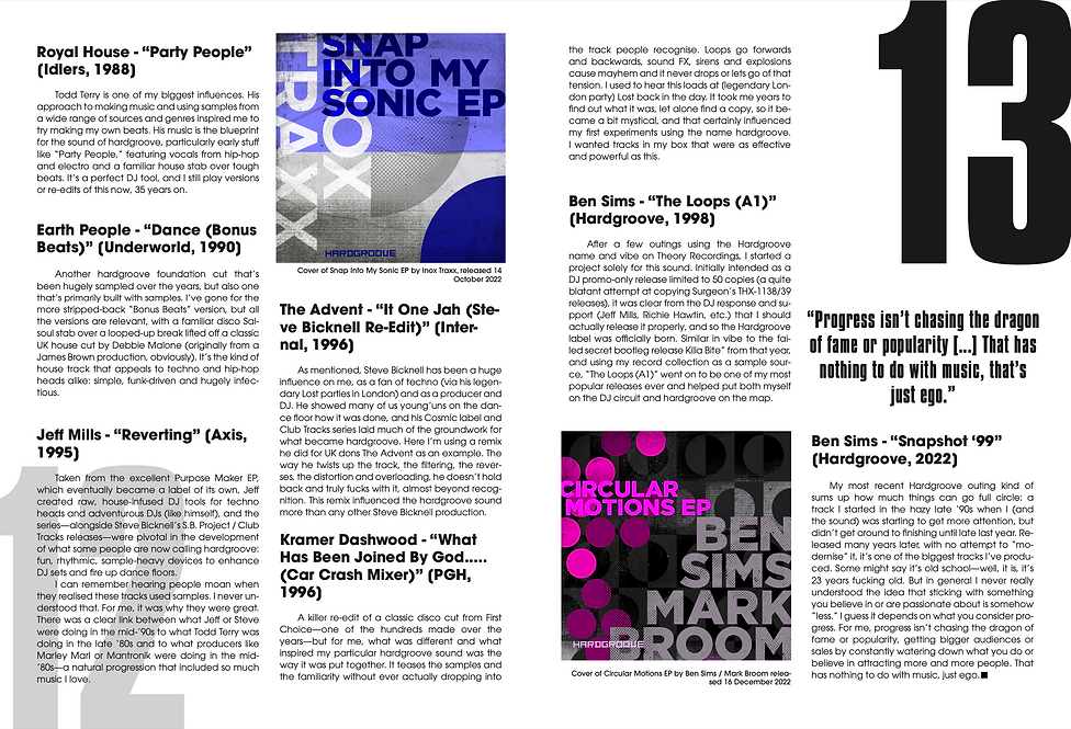 editorial design of a magazine