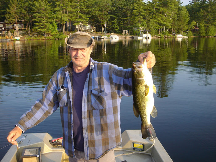 Get a perch, straight down.