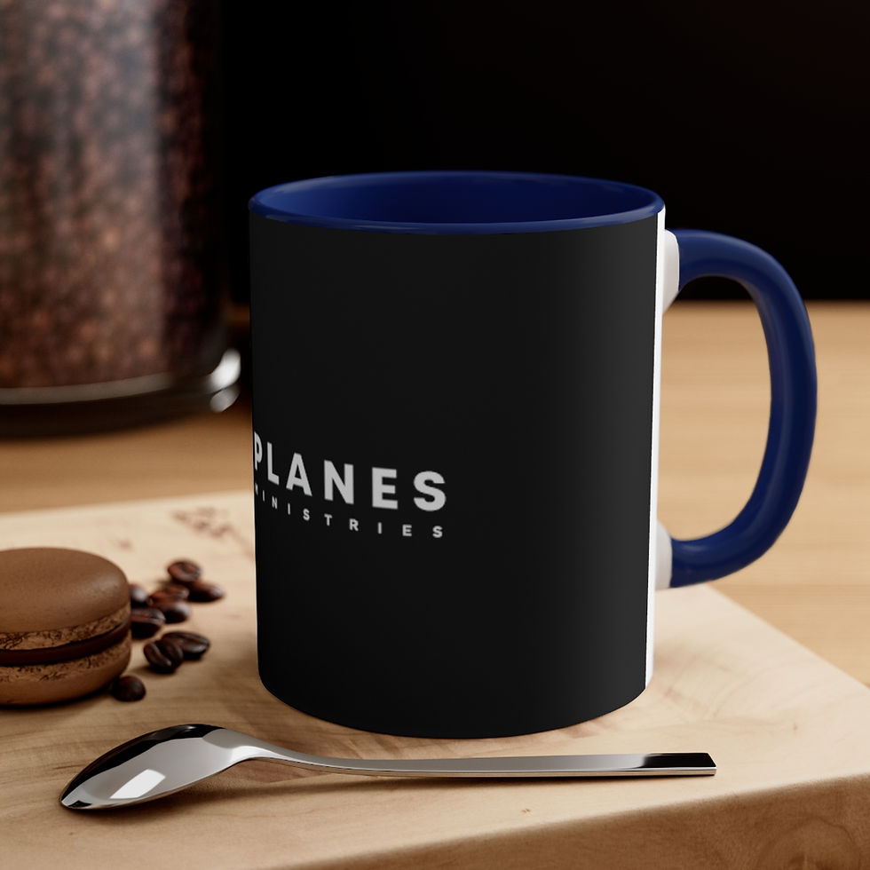 Thumbnail: Paper Planes Ministries Accent Coffee Mug, 11oz