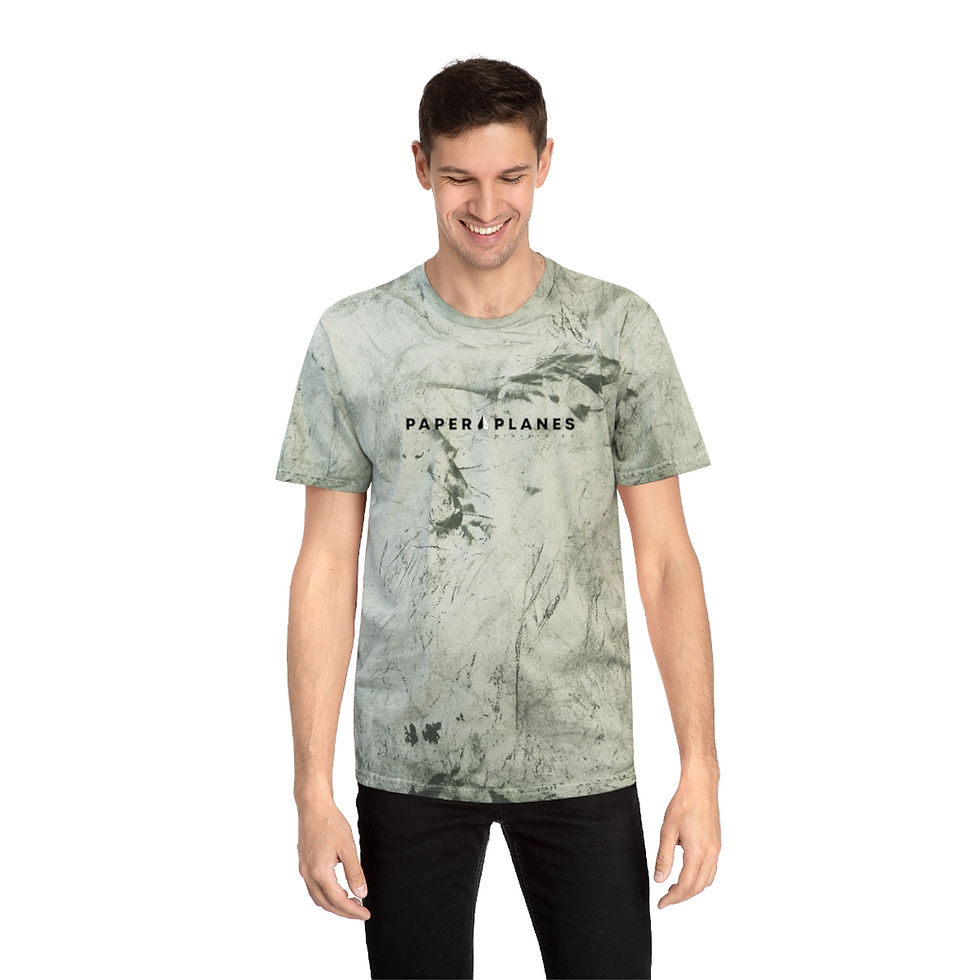 Thumbnail: Paper Planes Ministries Unisex Color Blast T-Shirt
