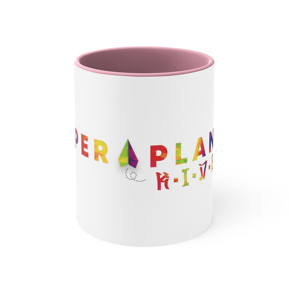 Thumbnail: Paper Planes Kids Accent Coffee Mug, 11oz