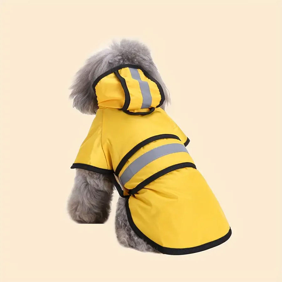Thumbnail: Keep Your Pet Dry And Comfortable - Adjustable Waterproof & Windproof Dog Rainco
