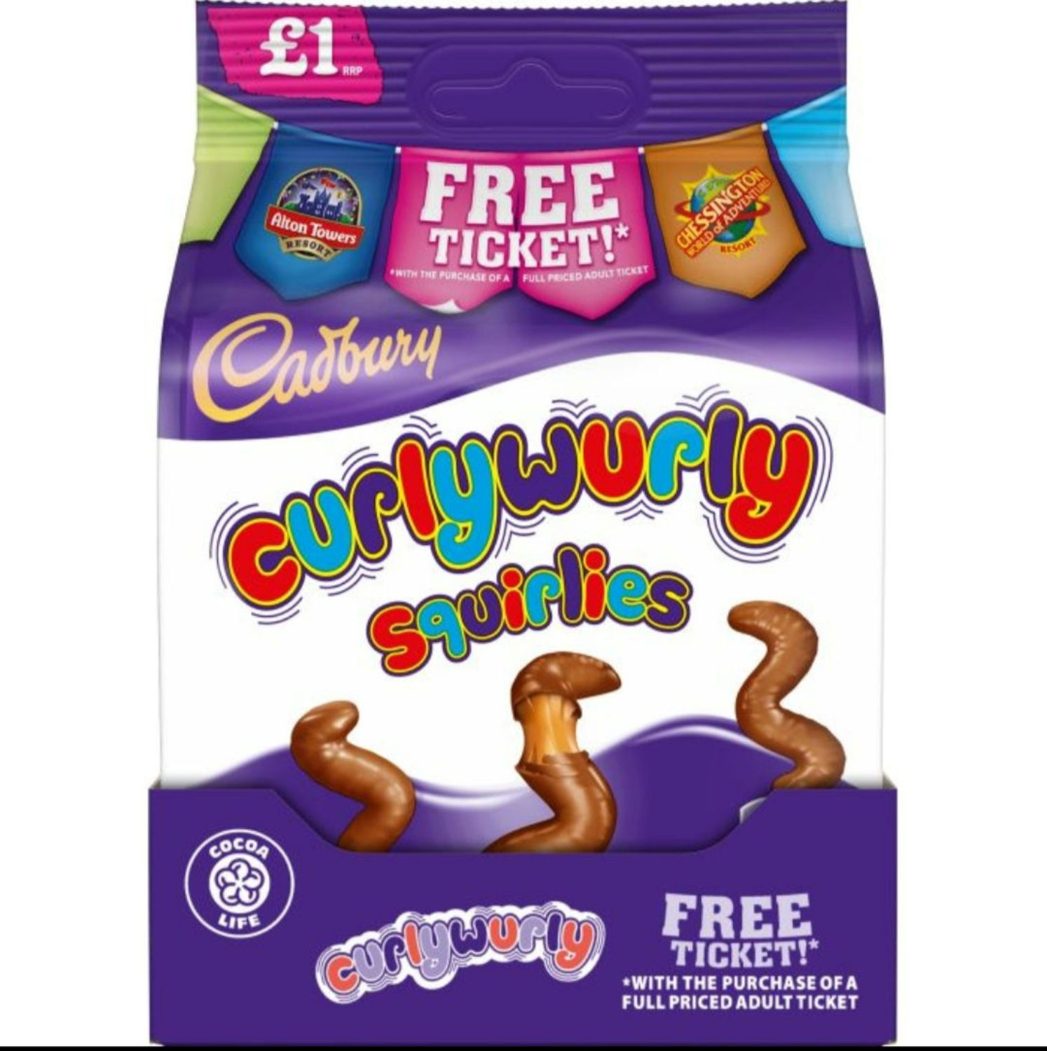 Cadbury Curlywurly Squirlies 85g
