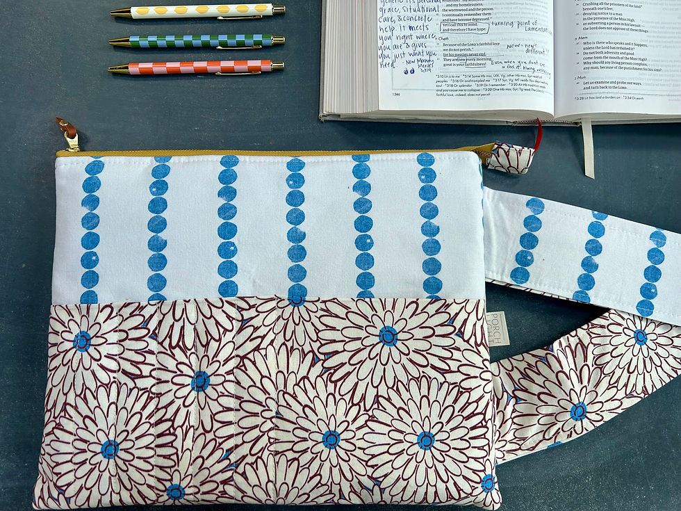 Thumbnail: Kendall Bible Study Pouch with Handle