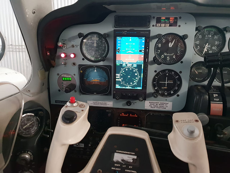 Miniatura: Beechcraft Baron 95-B55 Año 1979
