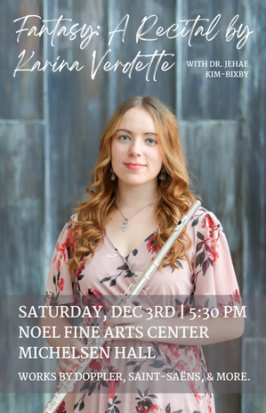 Student Recital Poster