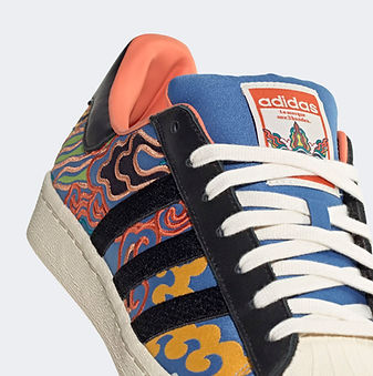 Detail of Adidas Year of the Dragon winter collection