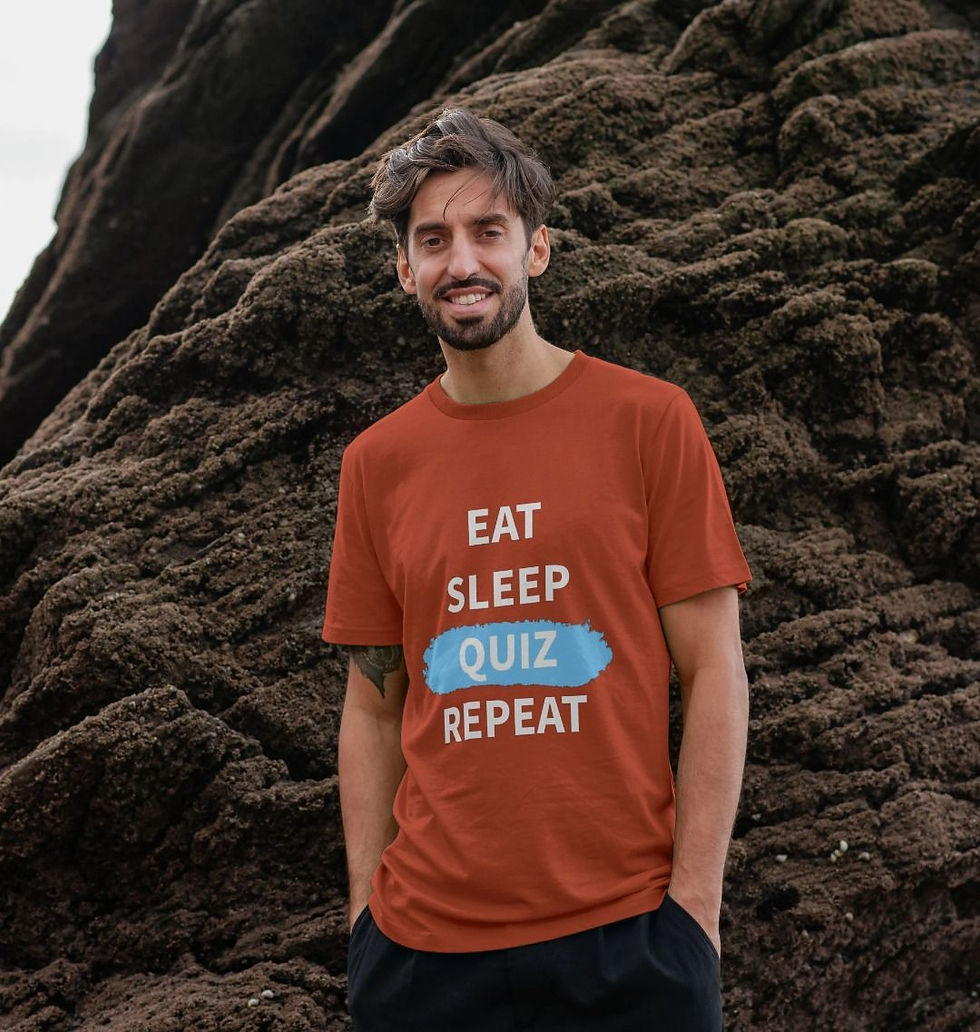 Eat Sleep Quiz Repeat - unisex
