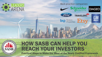 How SASB Can Help You Reach Your Investors