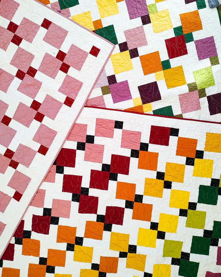 Thumbnail: First Crush quilt pattern (Paper Pattern)