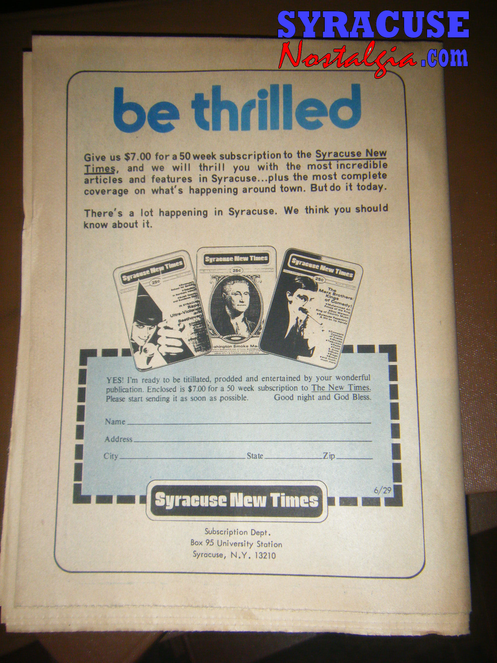 Syracuse New Times Syracuse Nostalgia Syracuse New Times Syracuse Nostalgia