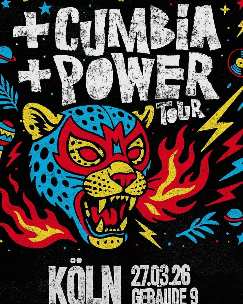 Concierto de Doctor Krápula en Colonia (Gebäude 9) - + Power + Cumbia TOUR 2026 - Entradas de Ska y Rock