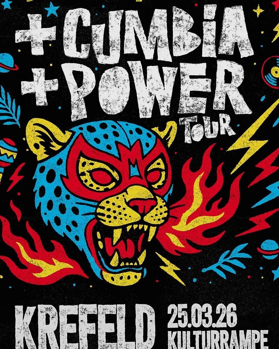 Concierto de Doctor Krápula en Krefeld (Kulturrampe) - + Power + Cumbia TOUR 2026 - Entradas de Ska y Rock