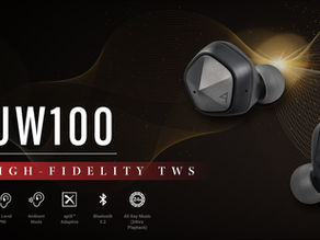 【 實現最佳音質的真無線藍牙耳機 】- AK UW100 新聞稿